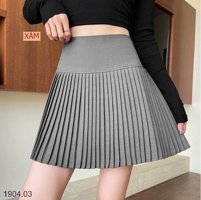 26HA1904.03 - CHÂN VÁY XẾP LY NỮ