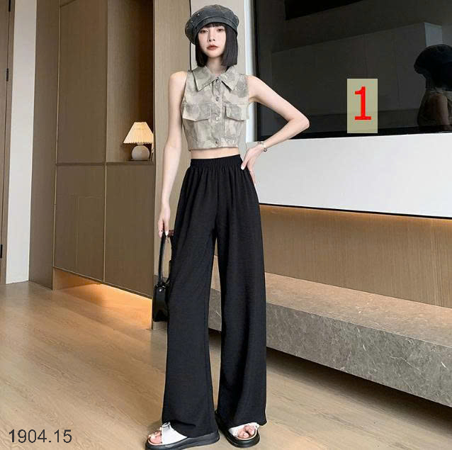 26HA1904.15 - QUẦN CHỐNG NẮNG ỐNG RỘNG NỮ