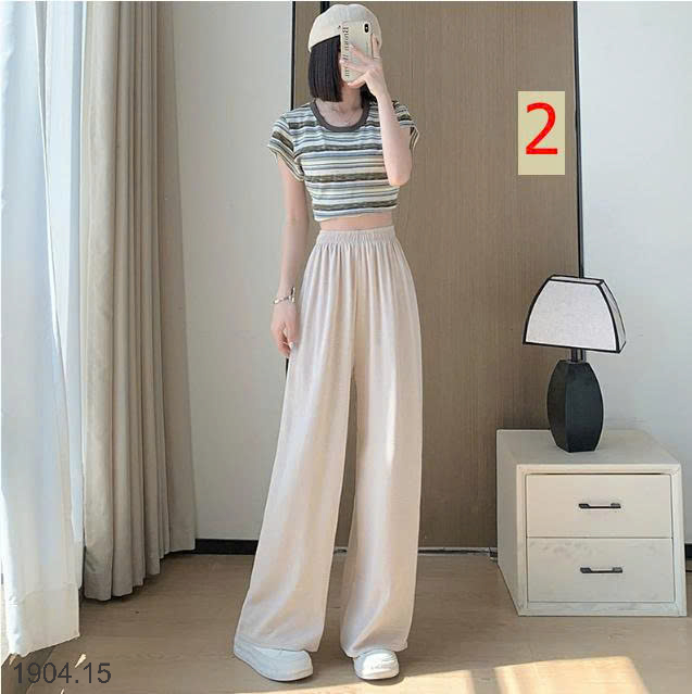 26HA1904.15 - QUẦN CHỐNG NẮNG ỐNG RỘNG NỮ