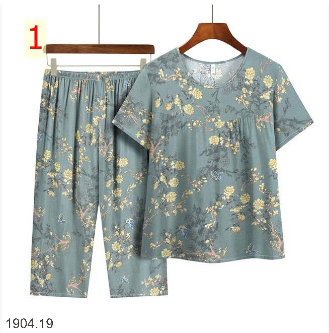 26HA1904.19 - BỘ LANH LỬNG HOA LÁ TRUNG NIÊN