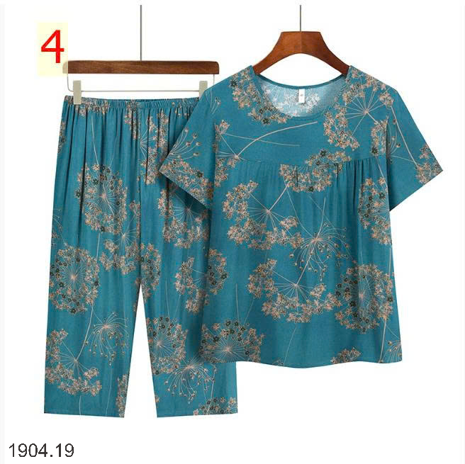 26HA1904.19 - BỘ LANH LỬNG HOA LÁ TRUNG NIÊN