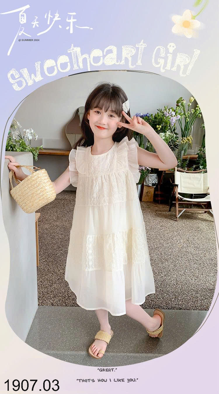 26HA1907.03 - VÁY BÉ GÁI SIZE ĐẠI