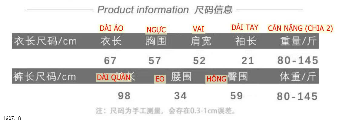 26HA1907.18 - BỘ MẶC NHÀ QUẦN DÀI HÀN QUỐC MAD NONO