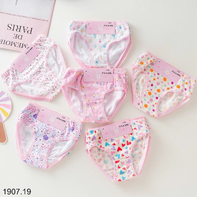 26HA1907.19 - SET 12 QUẦN CHÍP TAM GIÁC BÉ GÁI