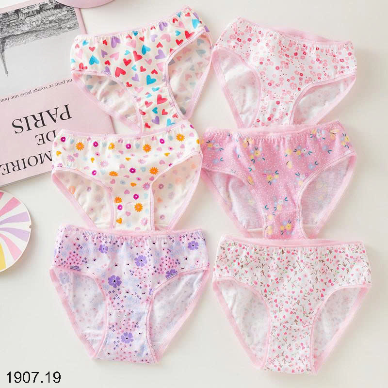 26HA1907.19 - SET 12 QUẦN CHÍP TAM GIÁC BÉ GÁI