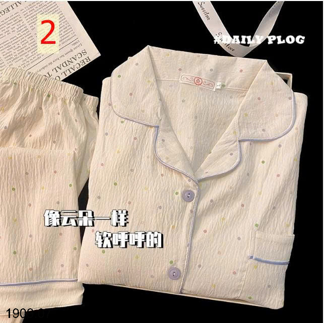 26HA1909.07 - BỘ MẶC NHÀ DÀI TAY CHO NỮ