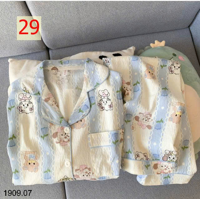 26HA1909.07 - BỘ MẶC NHÀ DÀI TAY CHO NỮ