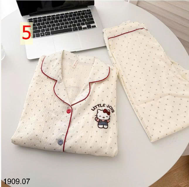 26HA1909.07 - BỘ MẶC NHÀ DÀI TAY CHO NỮ