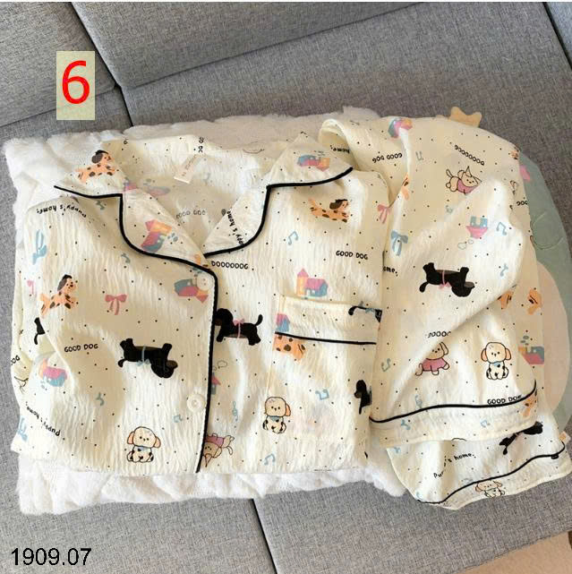 26HA1909.07 - BỘ MẶC NHÀ DÀI TAY CHO NỮ