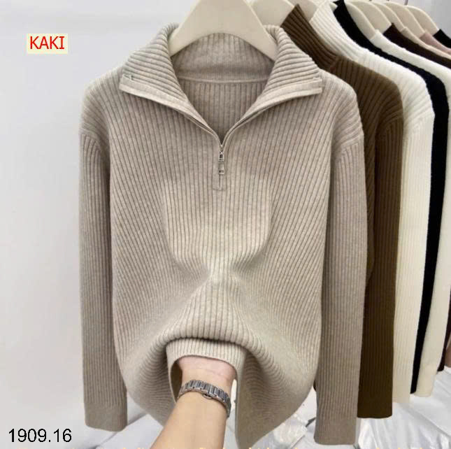 26HA1909.16 - ÁO LEN CHUI ĐẦU CỔ KHÓA