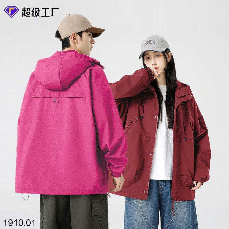 26HA1910.01 - ÁO JACKET CẶP ĐÔI NAM NỮ NGOÀI TRỜI