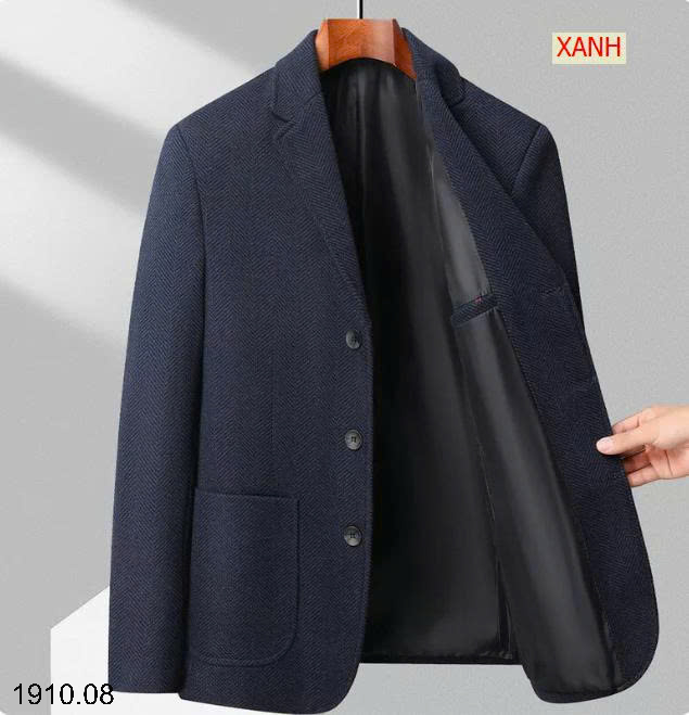 26HA1910.08 - ÁO VEST DẠ CHO NAM