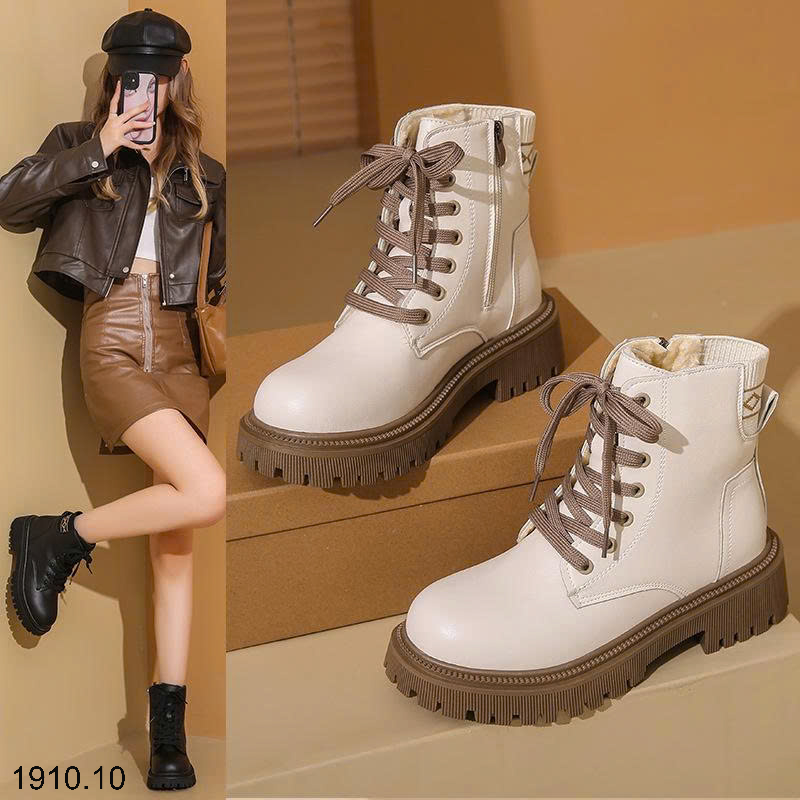 26HA1910.10 - BOOT CHIẾN BINH CỔ CHUN CHO NỮ
