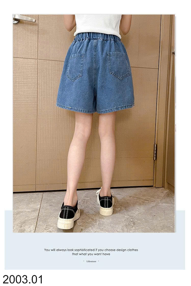 26HA2003.01 - QUẦN SHORT JEAN BÉ GÁI SIZE ĐẠI