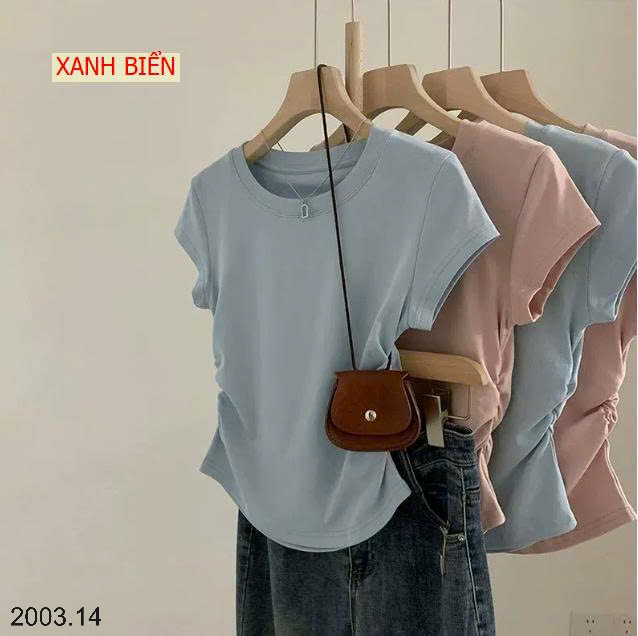 26HA2003.14 - ÁO THUN NỮ NHÚN EO