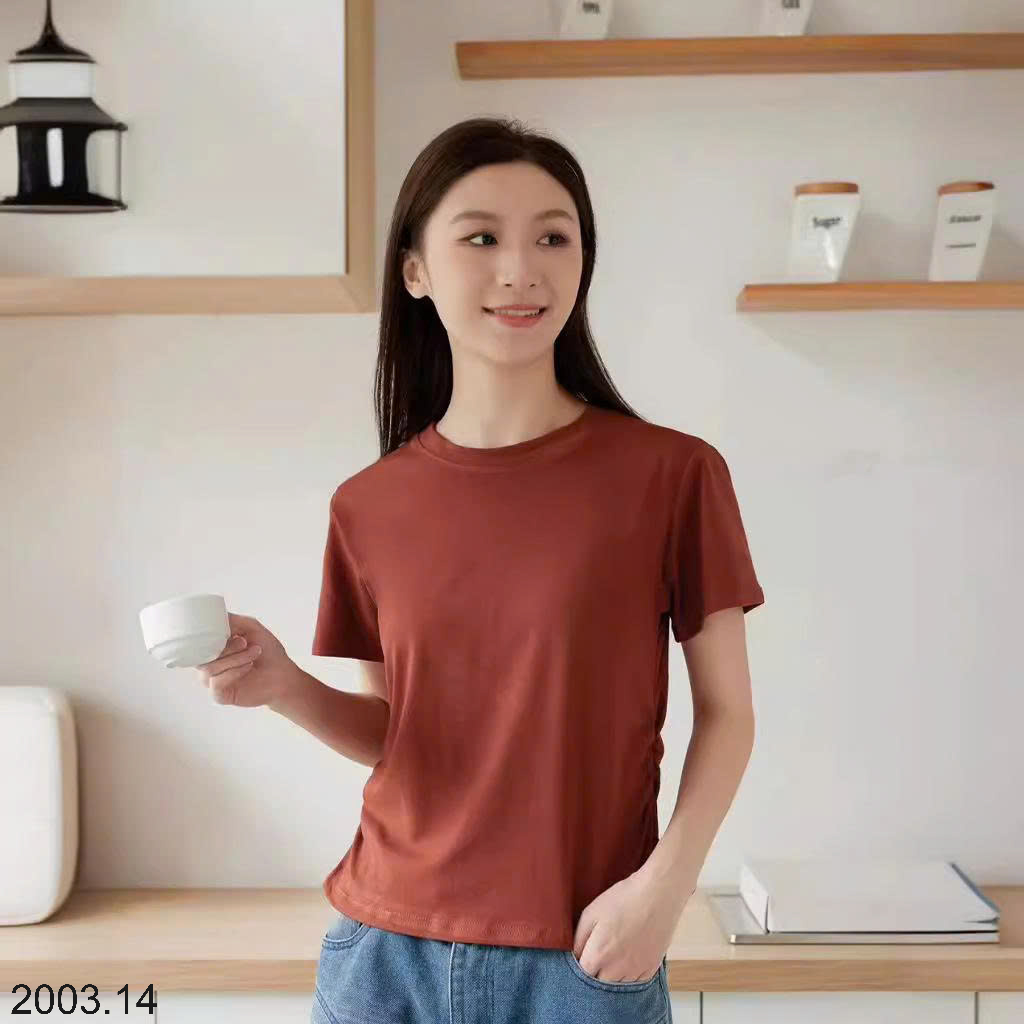 26HA2003.14 - ÁO THUN NỮ NHÚN EO