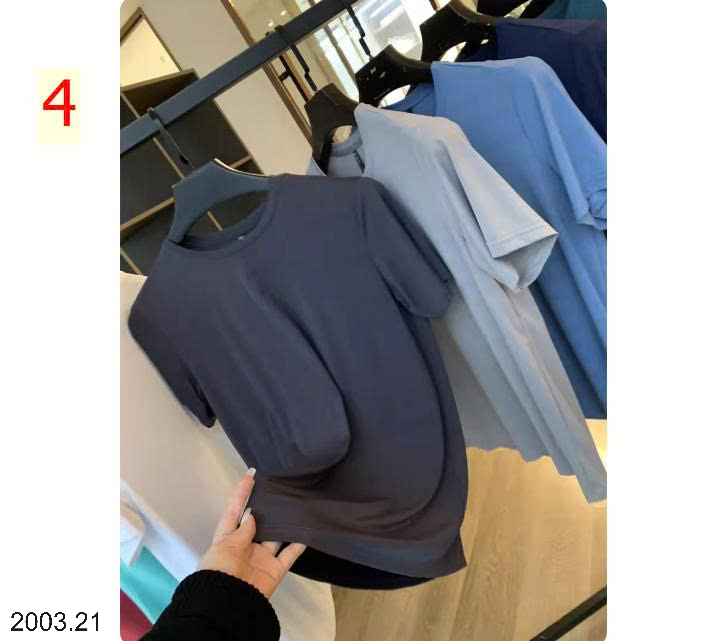 26HA2003.21 - ÁO THỂ THAO THOÁNG KHÍ NAM NỮ IN BLUE