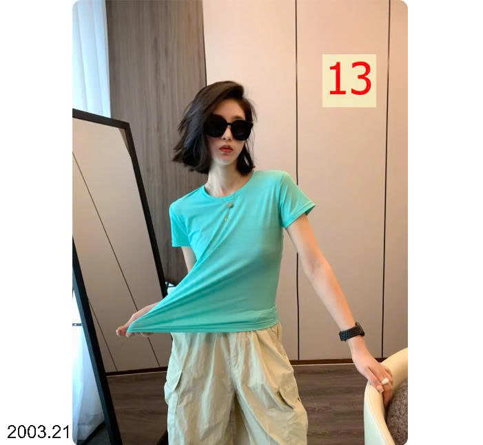 26HA2003.21 - ÁO THỂ THAO THOÁNG KHÍ NAM NỮ IN BLUE