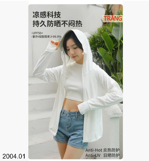 26HA2004.01 - ÁO CHỐNG NẮNG CHO NỮ