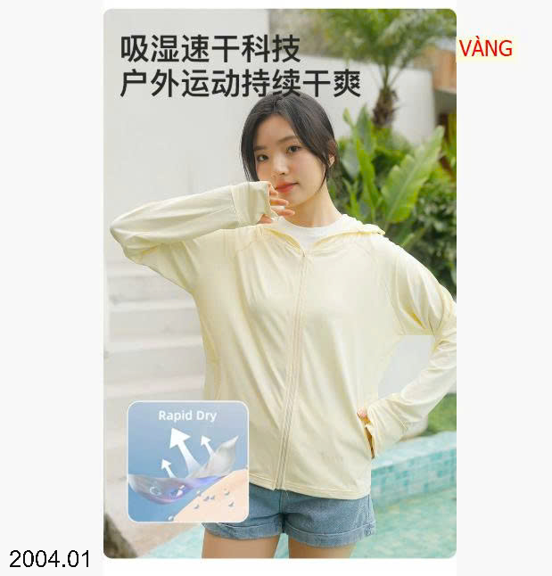 26HA2004.01 - ÁO CHỐNG NẮNG CHO NỮ