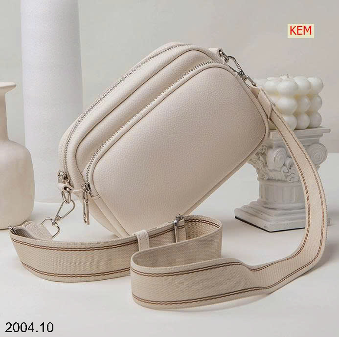 26HA2004.10 - TÚI VUÔNG ĐEO CHÉO 2 NGĂN NỮ
