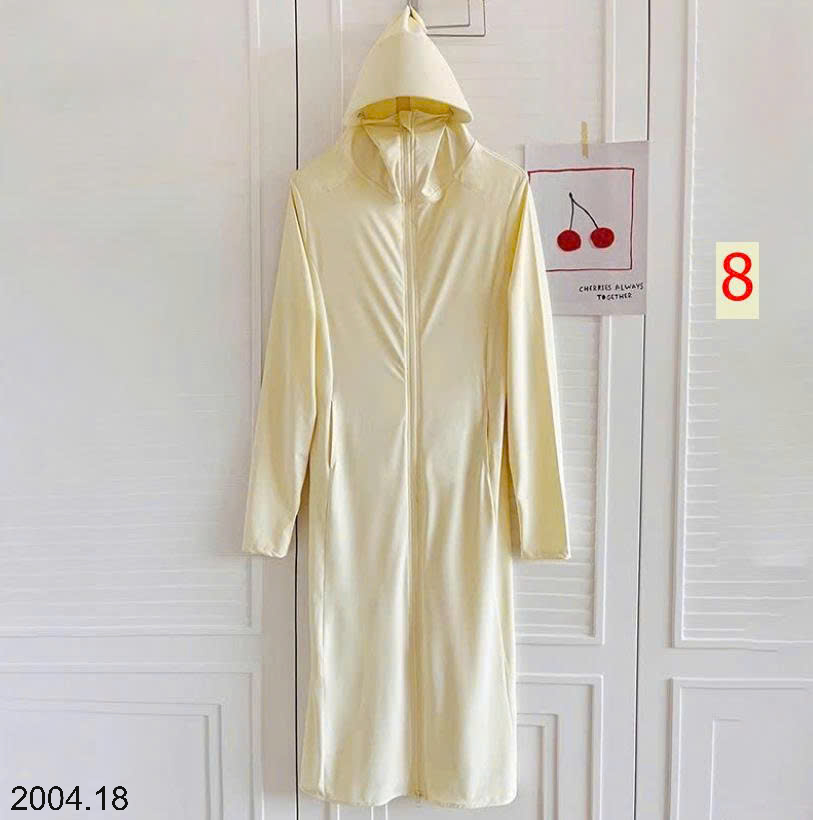 26HA2004.18 - ÁO CHỐNG NẮNG LỤA BĂNG DÁNG DÀI