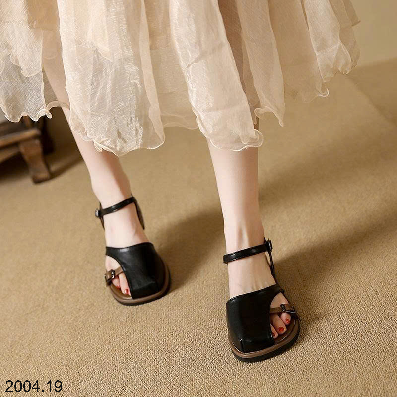 26HA2004.19 - GIÀY SANDAL ĐẾ BẰNG CHO NỮ