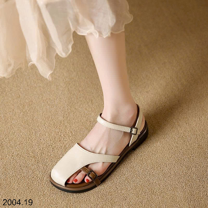 26HA2004.19 - GIÀY SANDAL ĐẾ BẰNG CHO NỮ