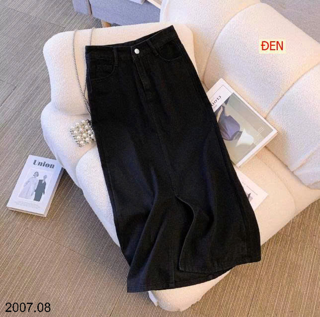 26HA2007.08 - CHÂN VÁY JEAN BASIC
