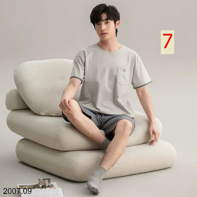 26HA2007.09 - BỘ MẶC NHÀ COTTON NAM