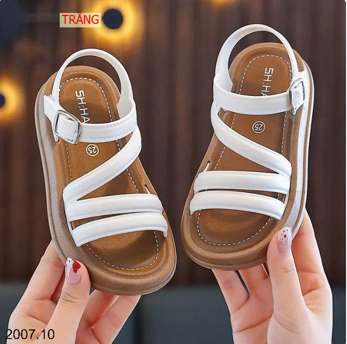 26HA2007.10 - SANDAL DÂY CHỐNG NƯỚC BÉ GÁI