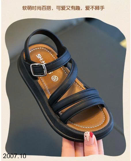 26HA2007.10 - SANDAL DÂY CHỐNG NƯỚC BÉ GÁI