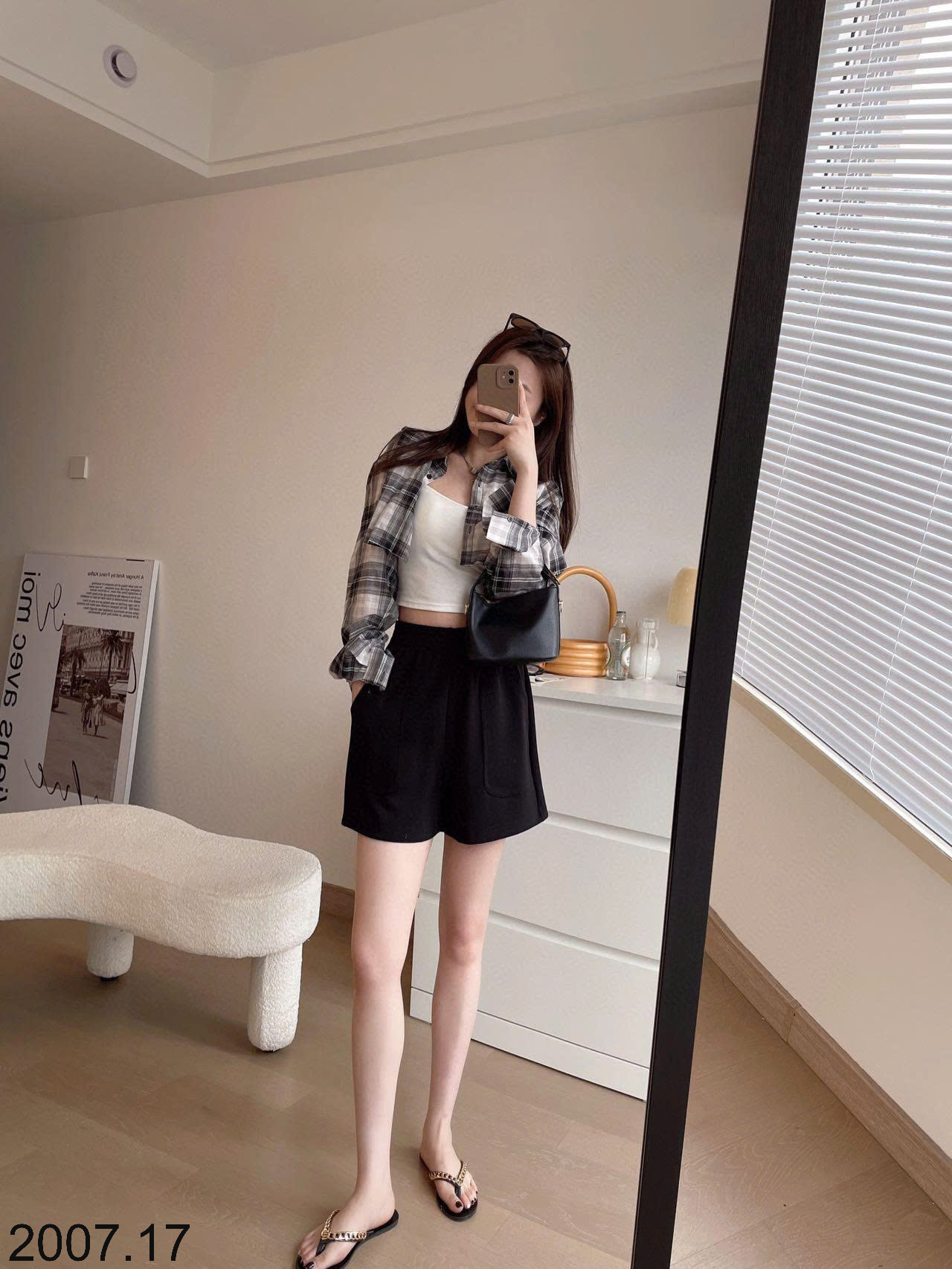 26HA2007.17 - QUẦN SHORT NỮ HÃNG BU XIAOJIU