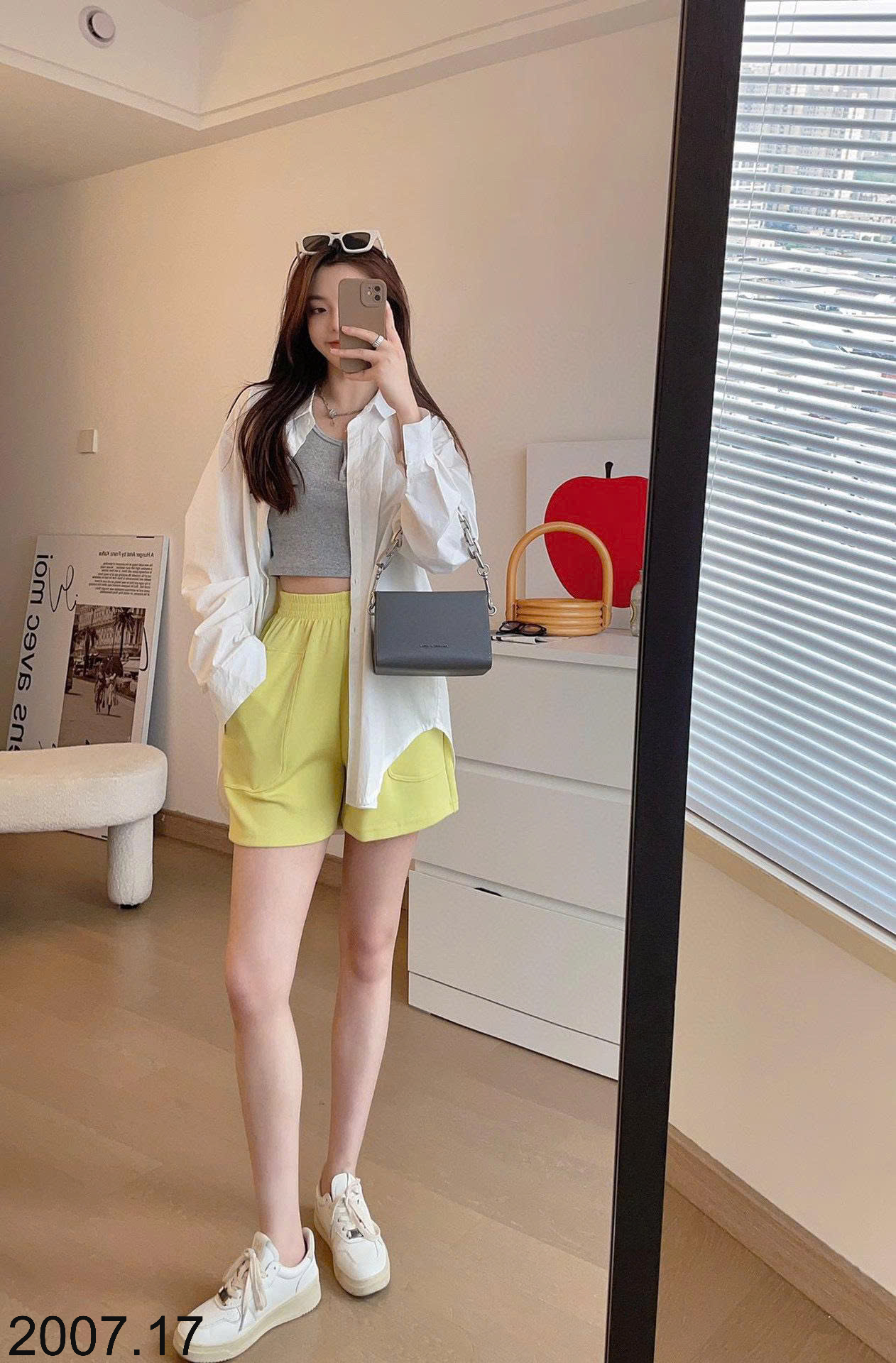 26HA2007.17 - QUẦN SHORT NỮ HÃNG BU XIAOJIU