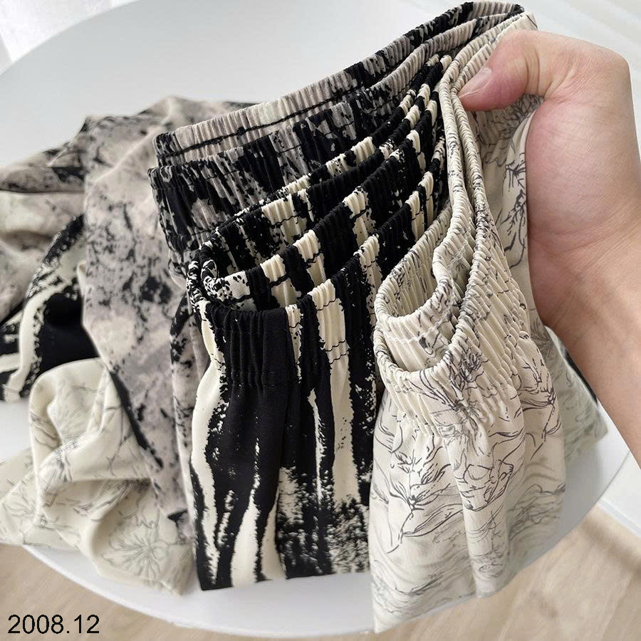 26HA2008.12 - QUẦN XUÔNG ỐNG RỘNG LOANG MÀU NỮ