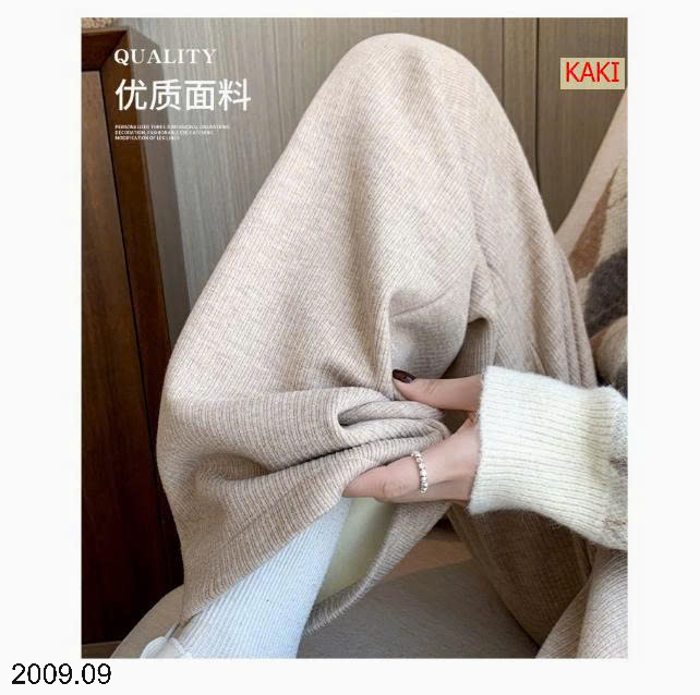 26HA2009.09 - QUẦN GẠO NẾP NHUNG ỐNG RỘNG
