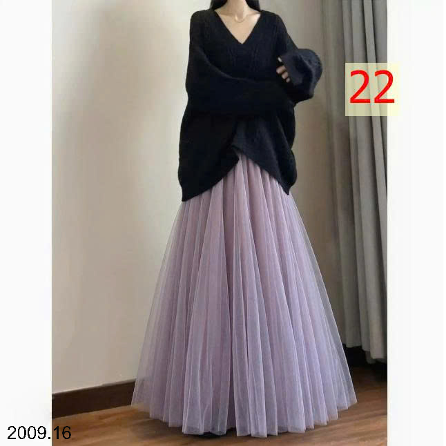 26HA2009.16 - CHÂN VÁY VOAN MIDI NỮ