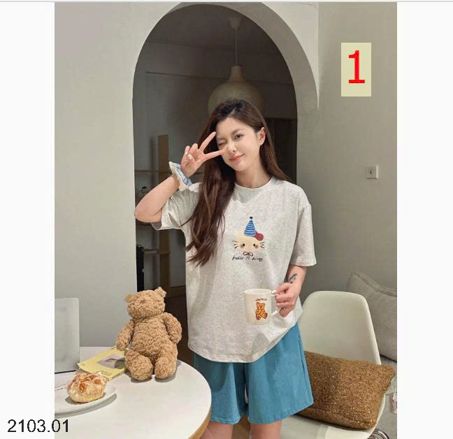 26HA2103.01 - BỘ MẶC NHÀ QUẢNG CHÂU CHO NỮ