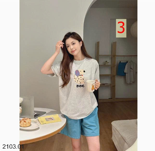 26HA2103.01 - BỘ MẶC NHÀ QUẢNG CHÂU CHO NỮ