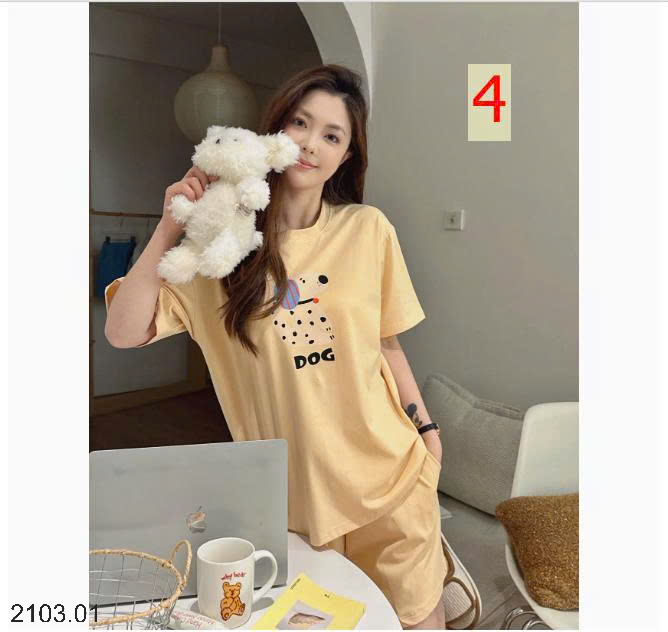 26HA2103.01 - BỘ MẶC NHÀ QUẢNG CHÂU CHO NỮ