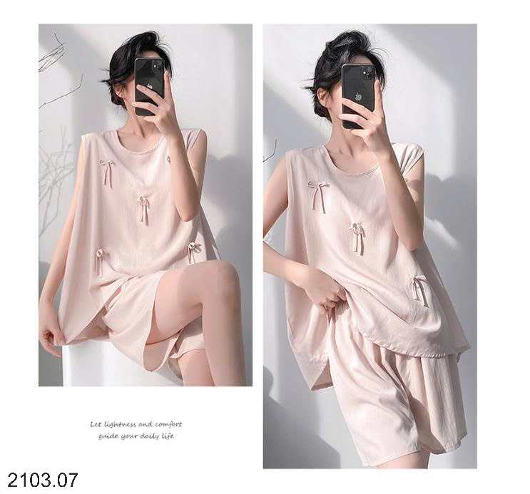 26HA2103.07 - BỘ MẶC NHÀ NƠ XINH NHẸ NHÀNG