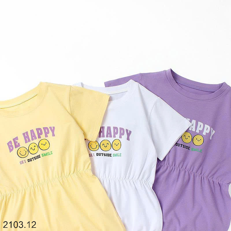 26HA2103.12 - VÁY BÉ GÁI BE HAPPY HÃNG AKL