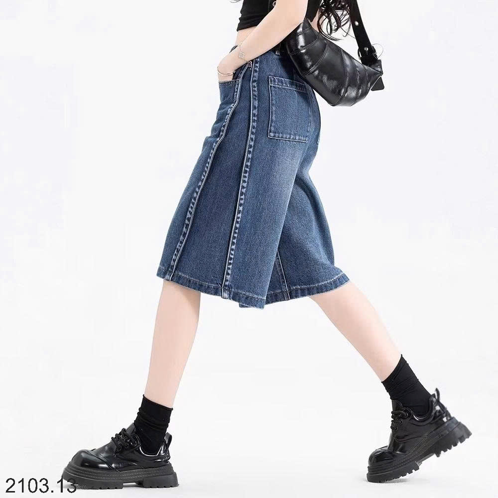 26HA2103.13 - QUẦN SHORT JEAN LỠ