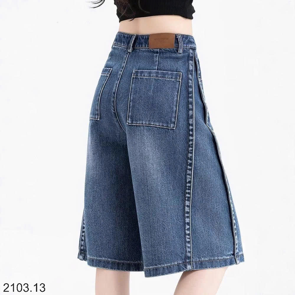 26HA2103.13 - QUẦN SHORT JEAN LỠ