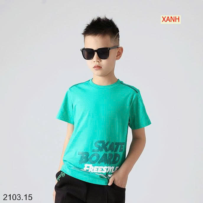 26HA2103.15 - ÁO THUN BÉ TRAI AKL SIZE ĐẠI