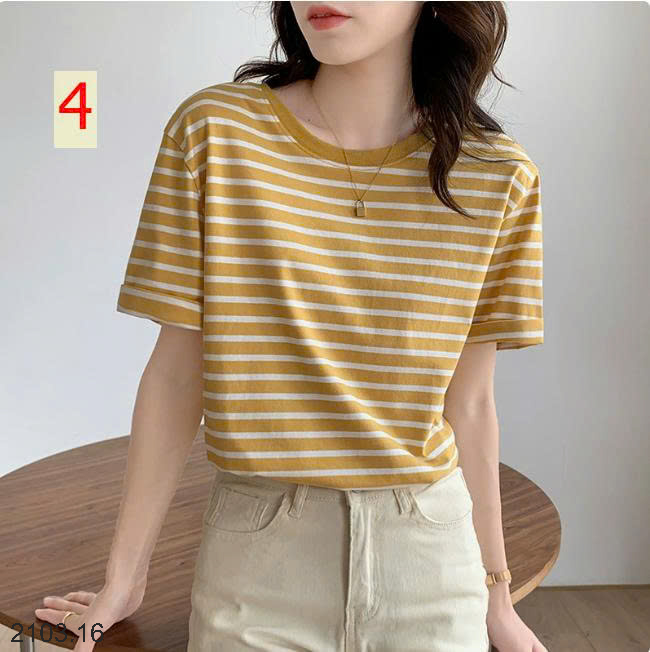 26HA2103.16 - ÁO PHÔNG KẺ NỮ
