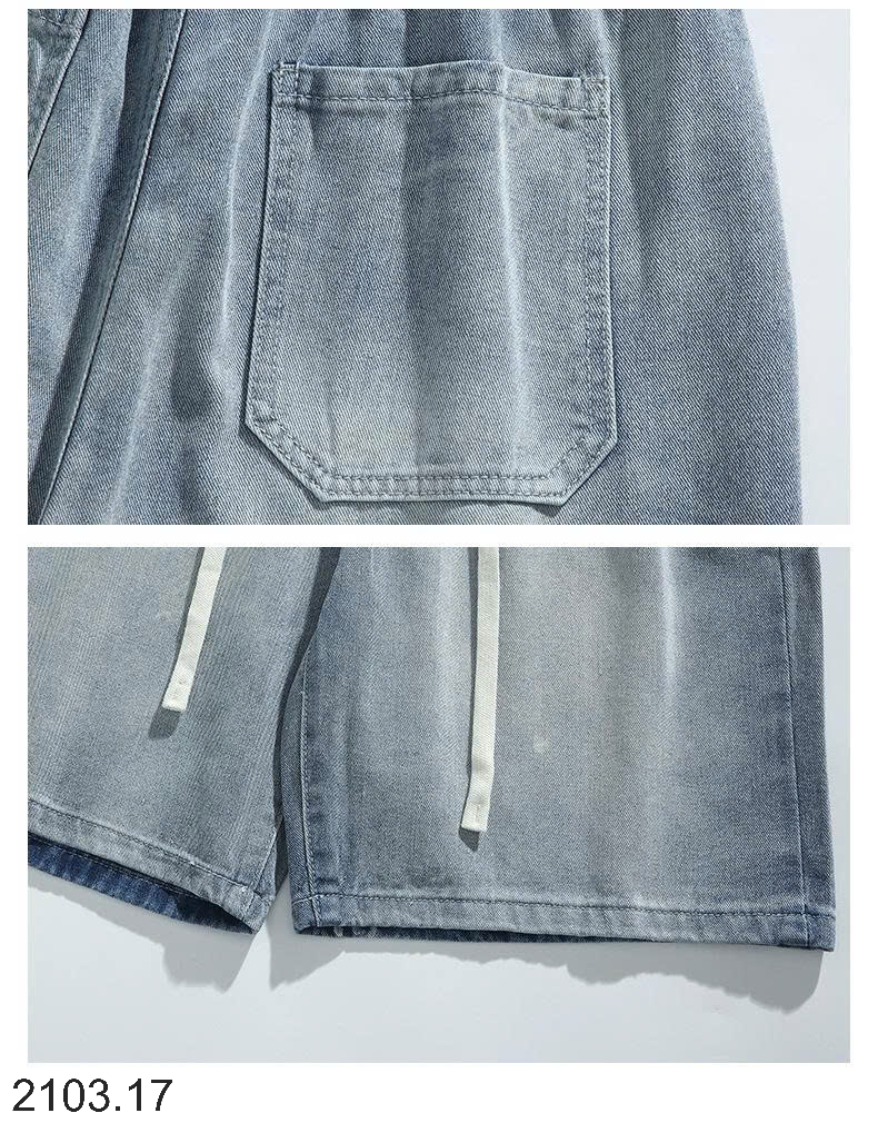 26HA2103.17 - QUẦN SHORT JEAN NAM