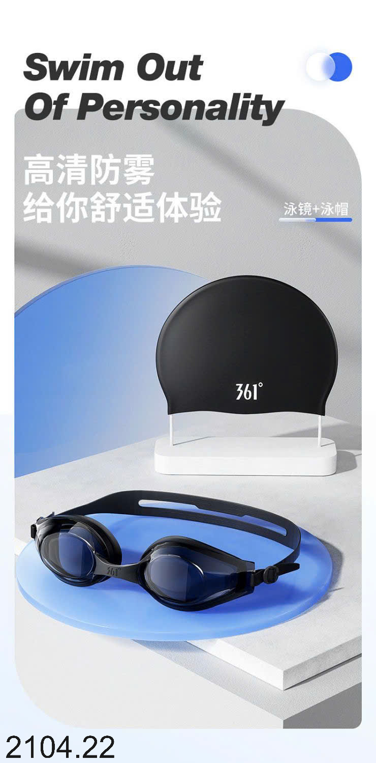 26HA2104.22 - SET KÍNH BƠI KÈM MŨ HÃNG 361