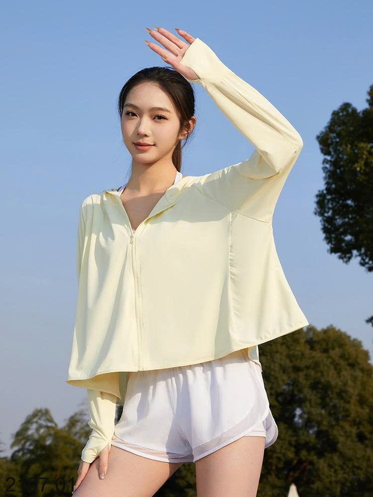 26HA2107.01 - ÁO CHỐNG NẮNG LỤA BĂNG CÁNH DƠI LÀM MÁT