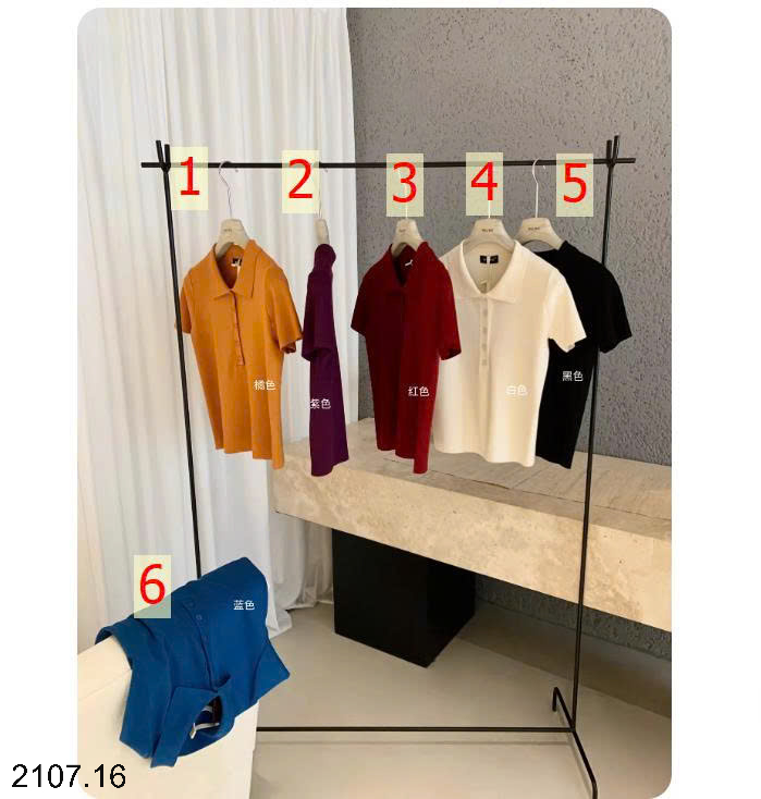 26HA2107.16 - ÁO THUN DÁNG POLO WGWE